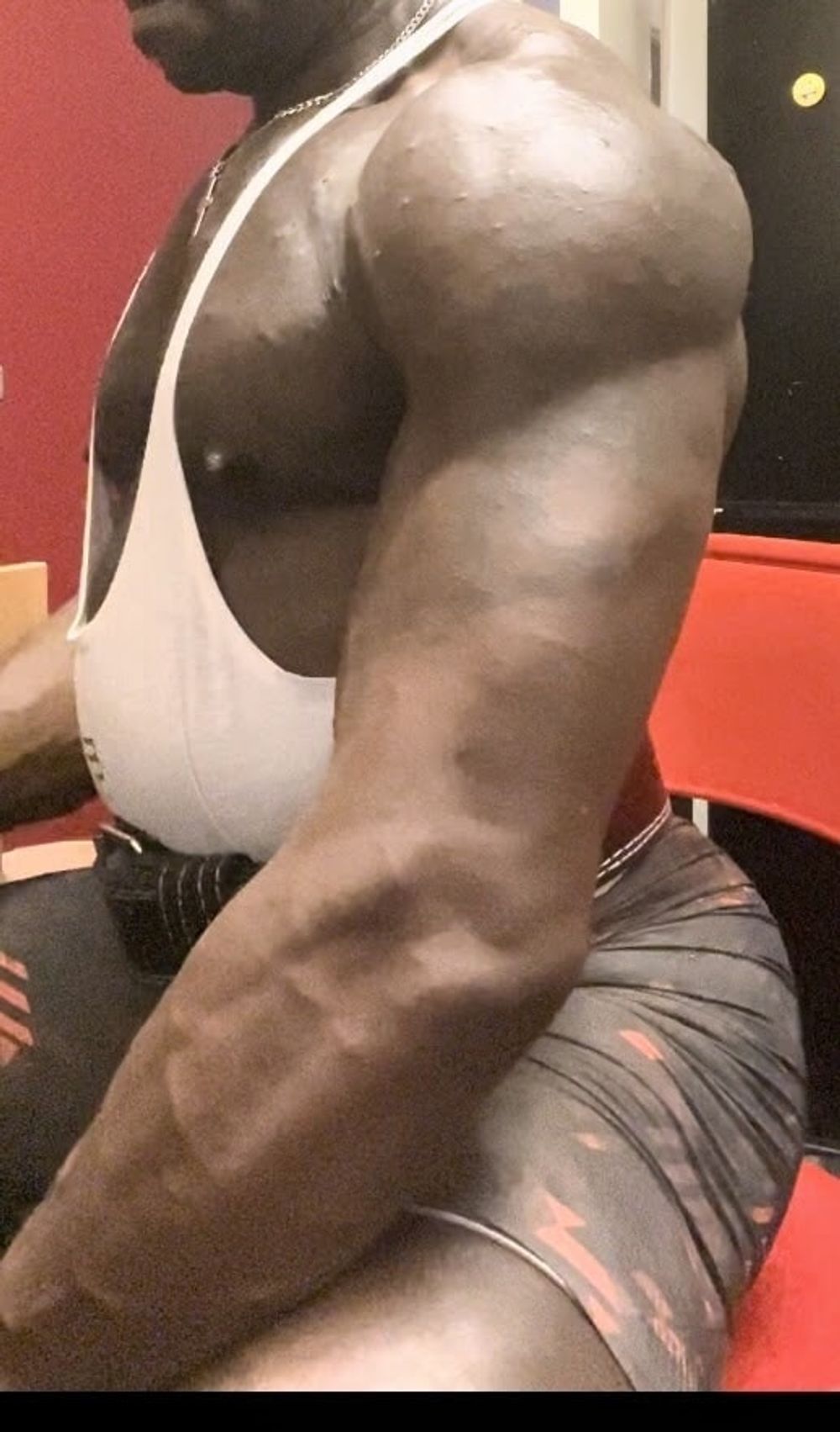 Black Mature Muscle Fetish Selection  #7