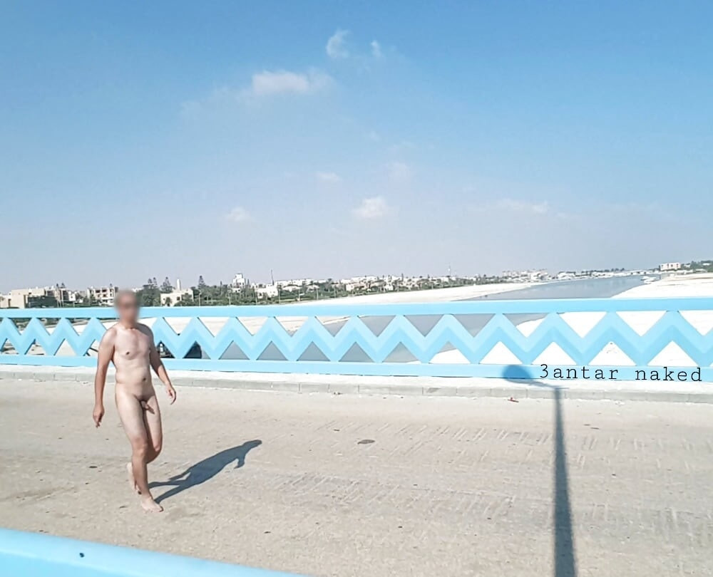 3antar walking in public beach #5