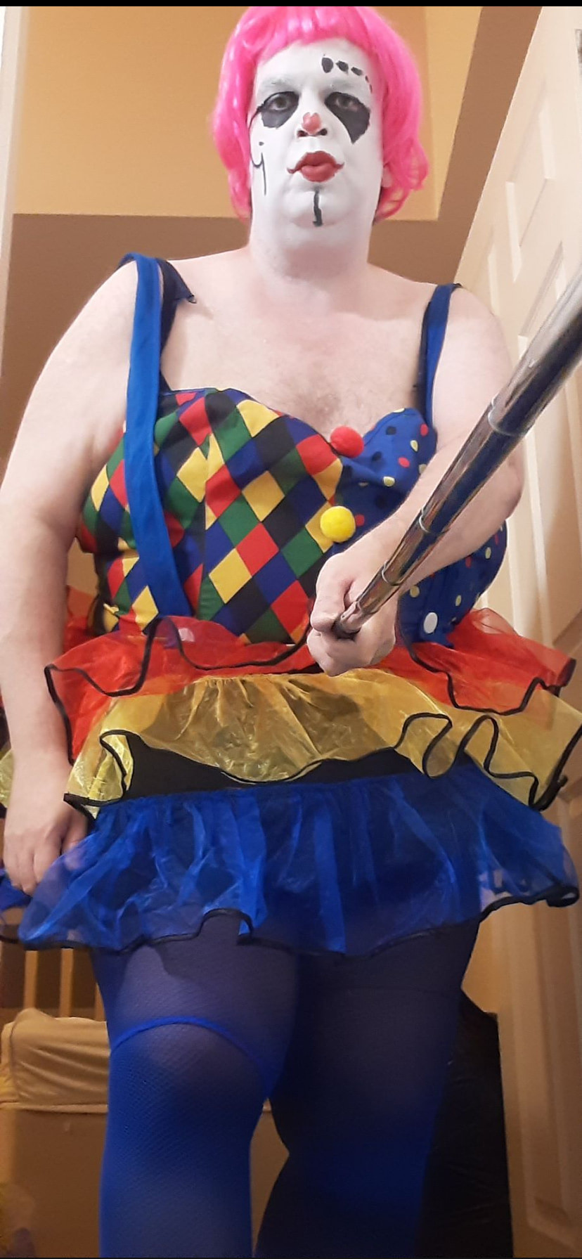 Just a guy dressed as a female clown  #12