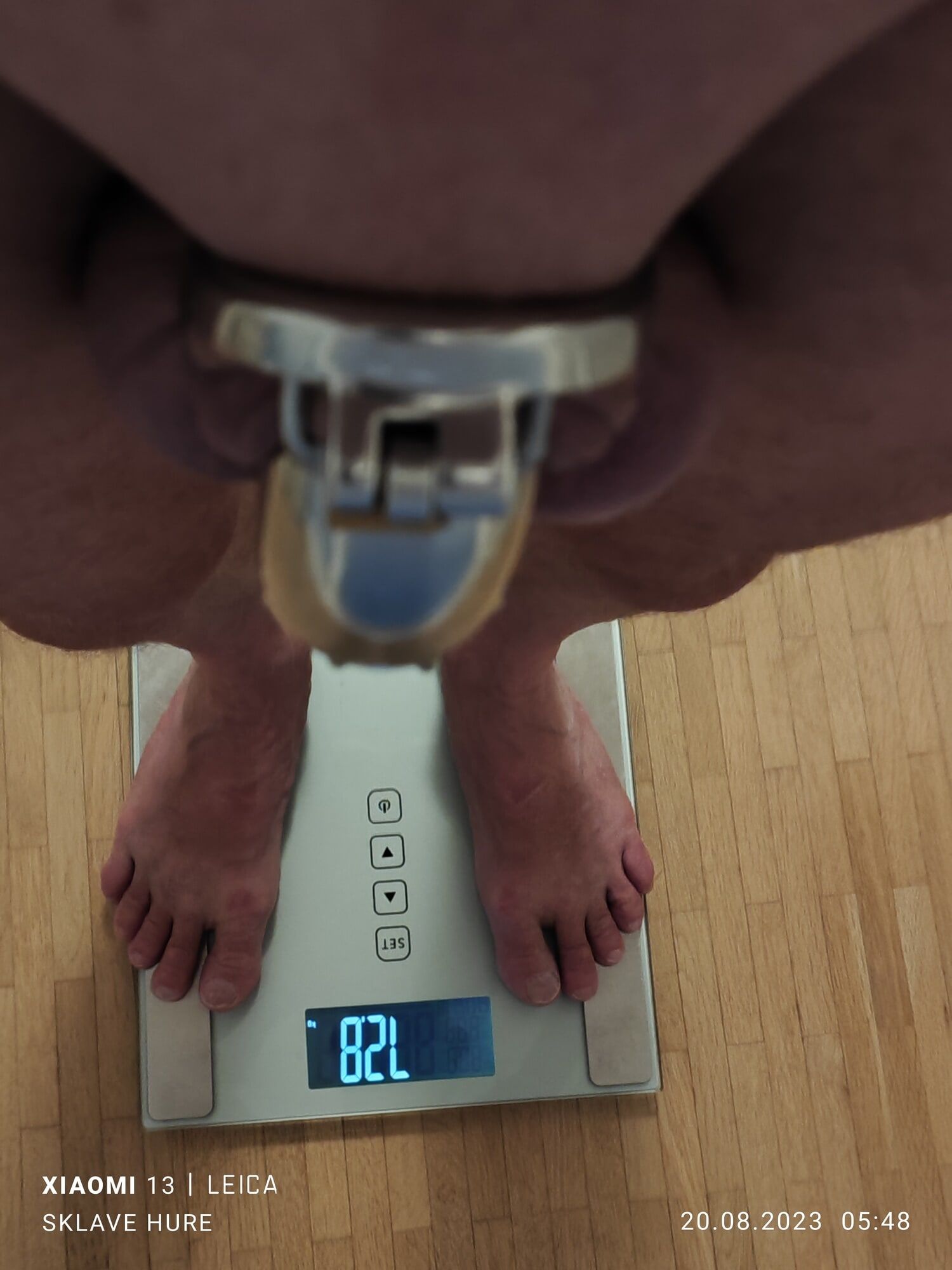 Weighing, Cagecheck, fuck with the plug on Aug 20th, 2023