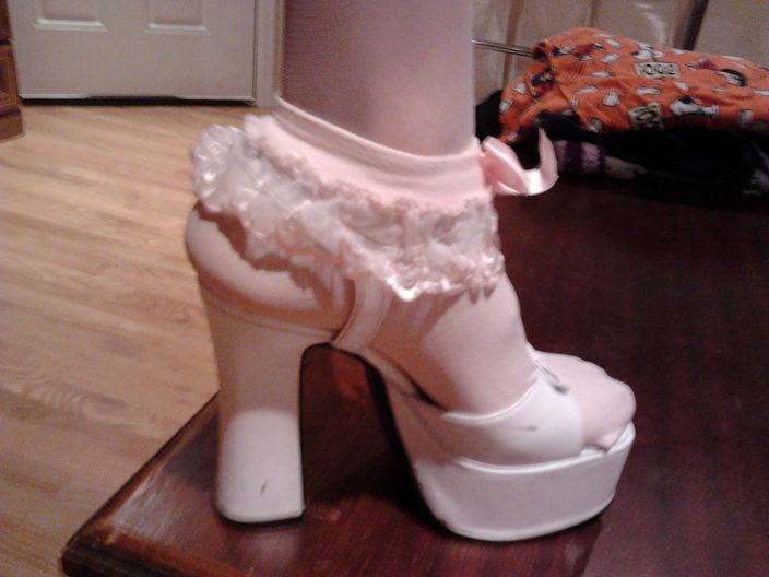 Erica heels, feet & nylons 