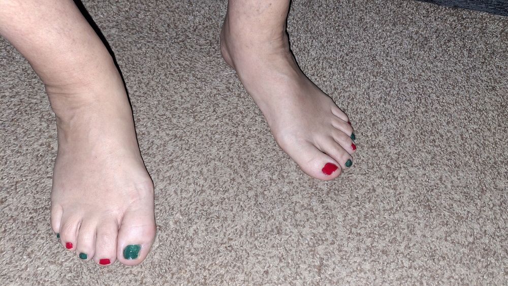 Girlfriends sweet, pedicured feet 2 #25