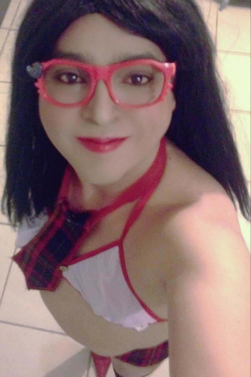 Sissy schoolgirl wants you to take her on a day off #19