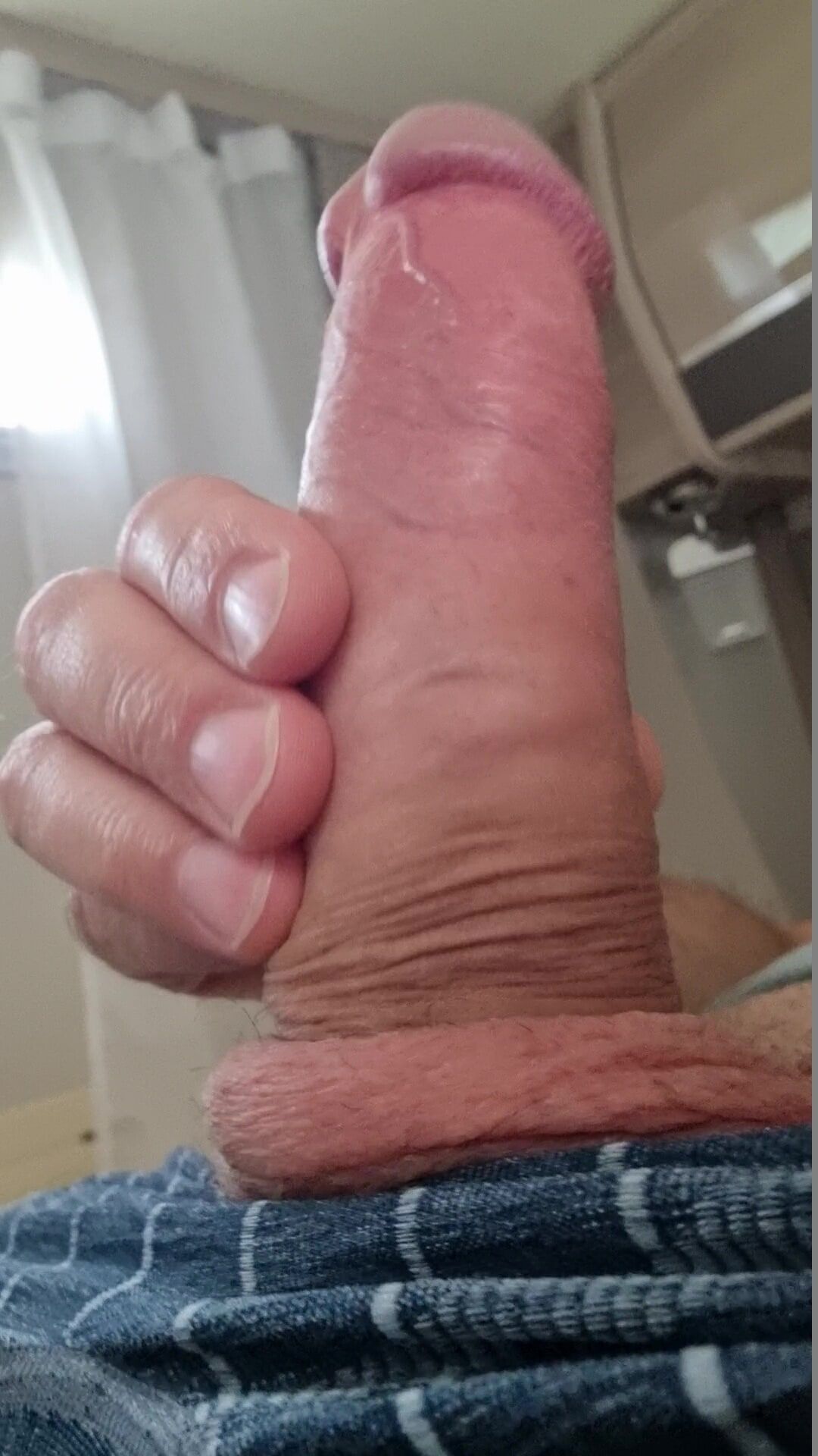 My fat cock shooting!