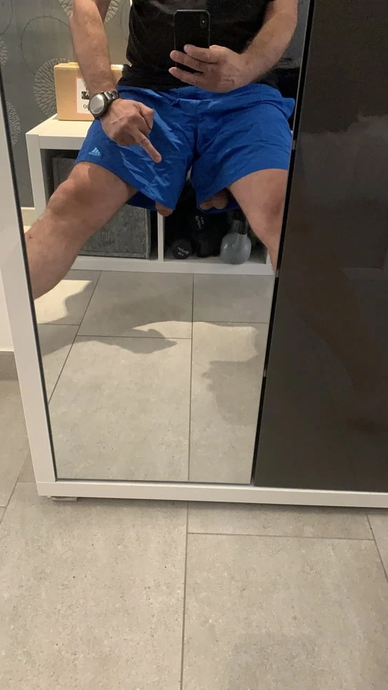 XXL Huge Cock and Low hanging Balls #3