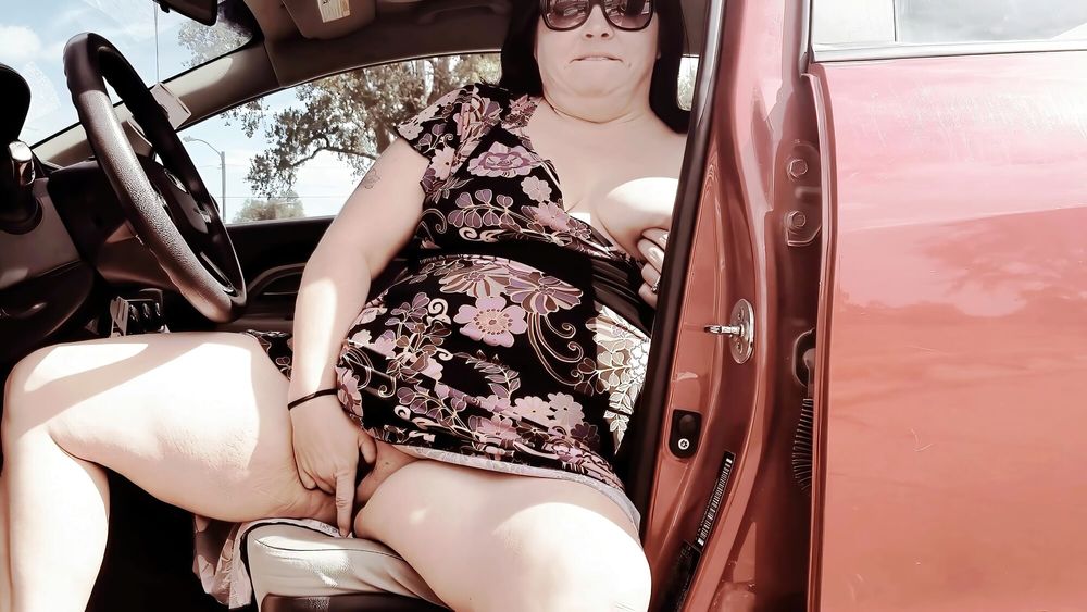 BBW Pussy in Public #4