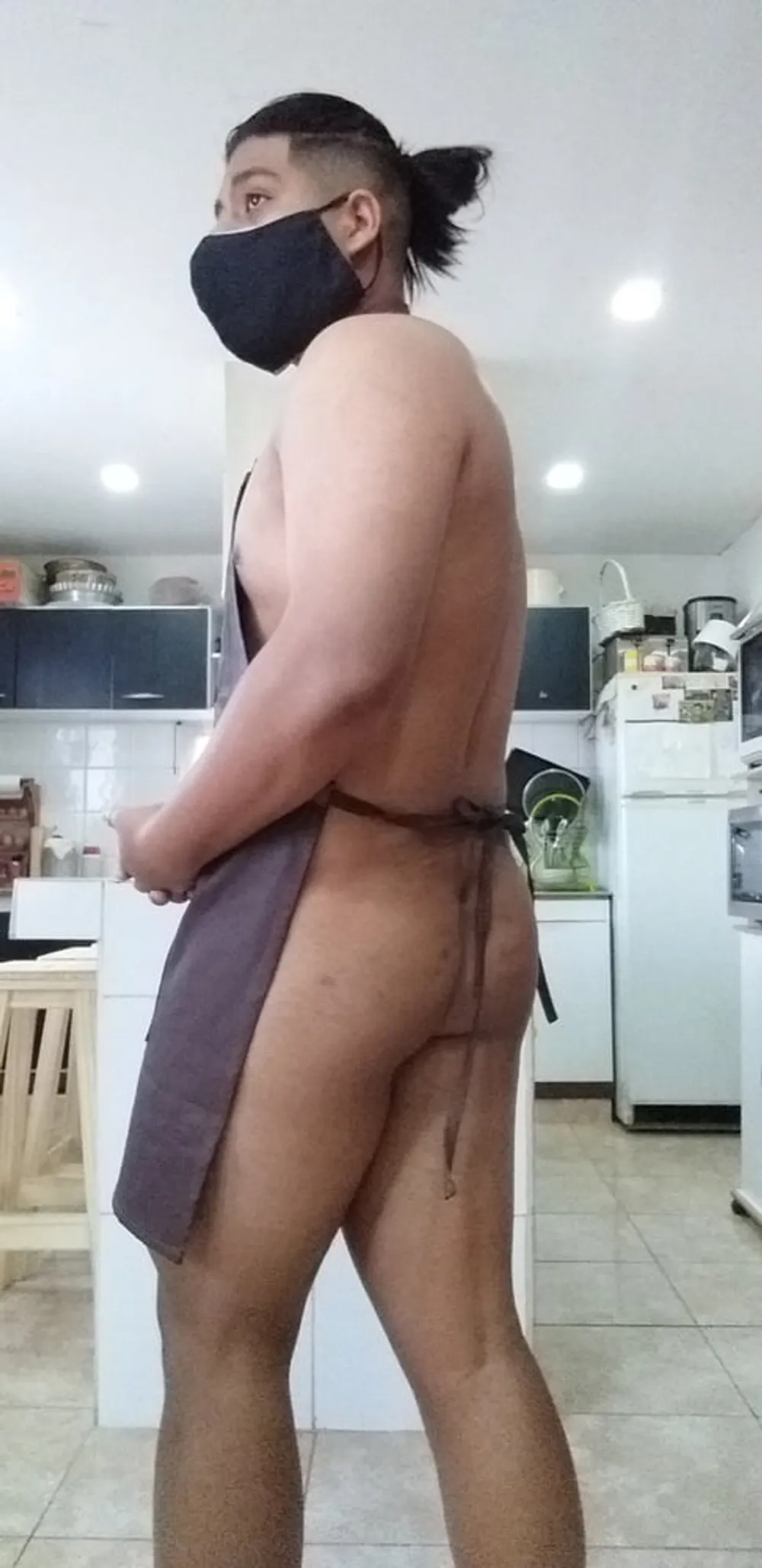 posing in the kitchen #6