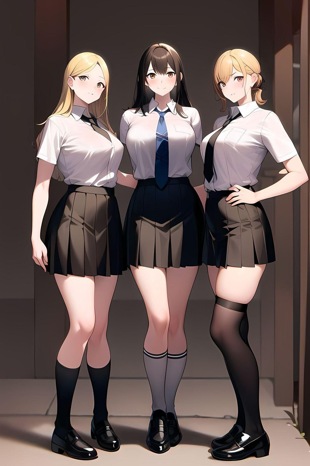 anime schoolgirls #15