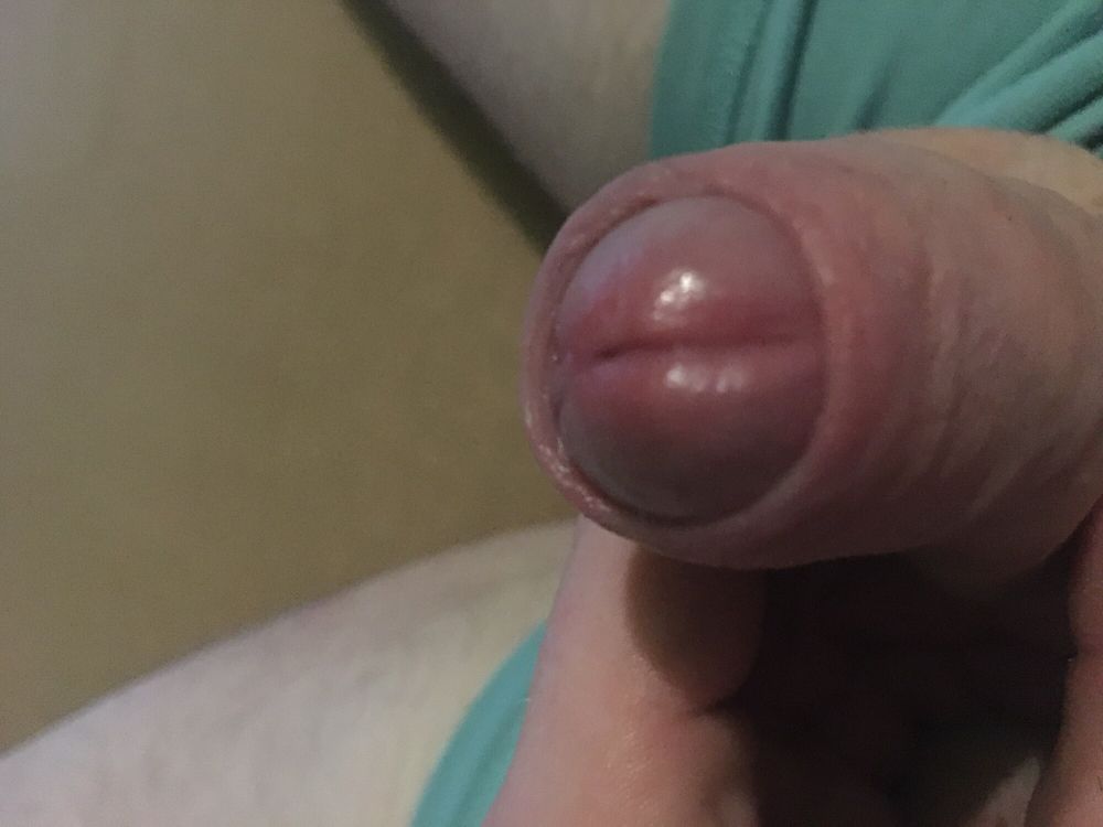 Foreskin Play With Cum Filled Balls  #27