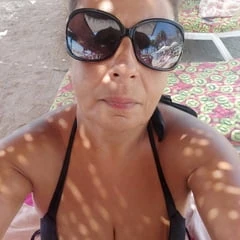 Anais en la playa