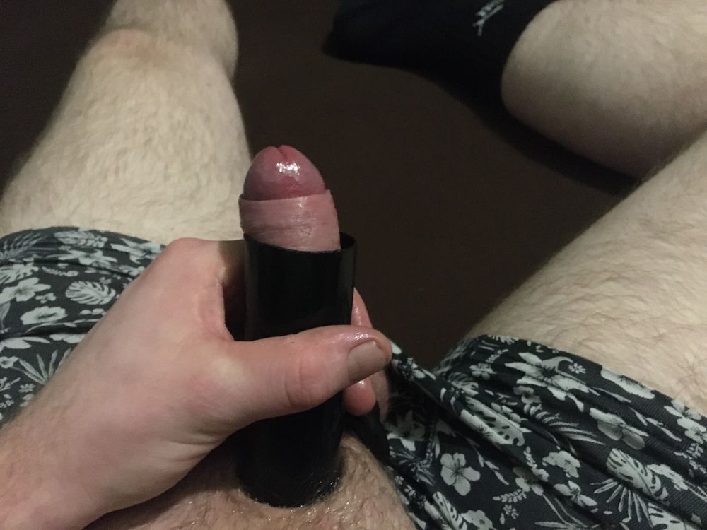 Balls With Rings And Cock With Cocksleeves And Bound #46