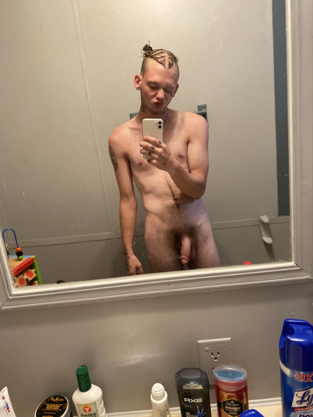 Young white boy with a big cock #2