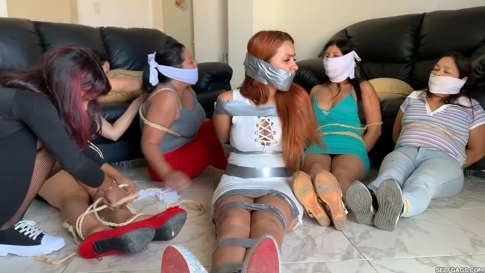 The Bitchy Bride Deserved To Remain Bound And Gagged! #6