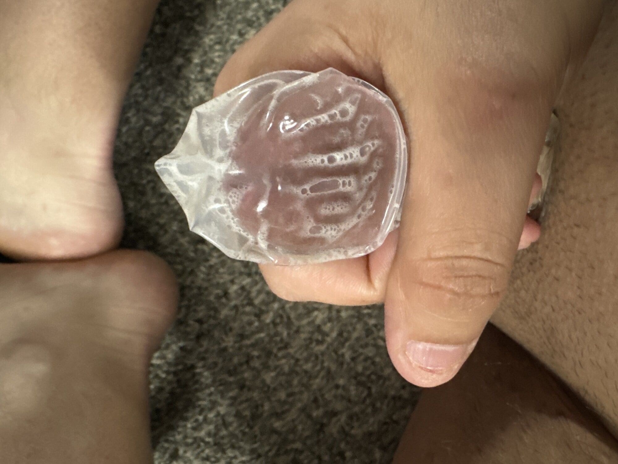 Cum condom my dick  #6