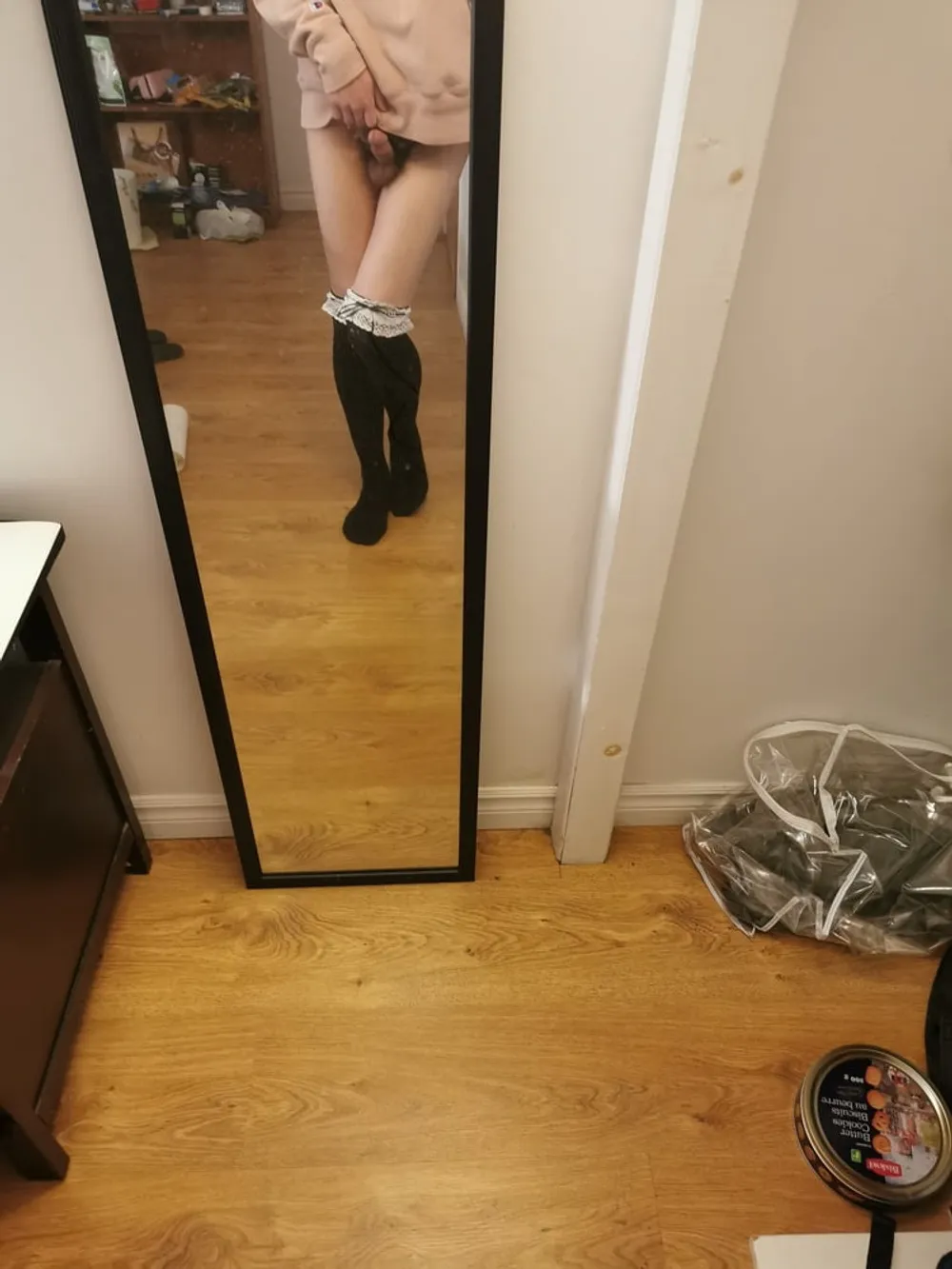 Asian Sissy Stockings #6