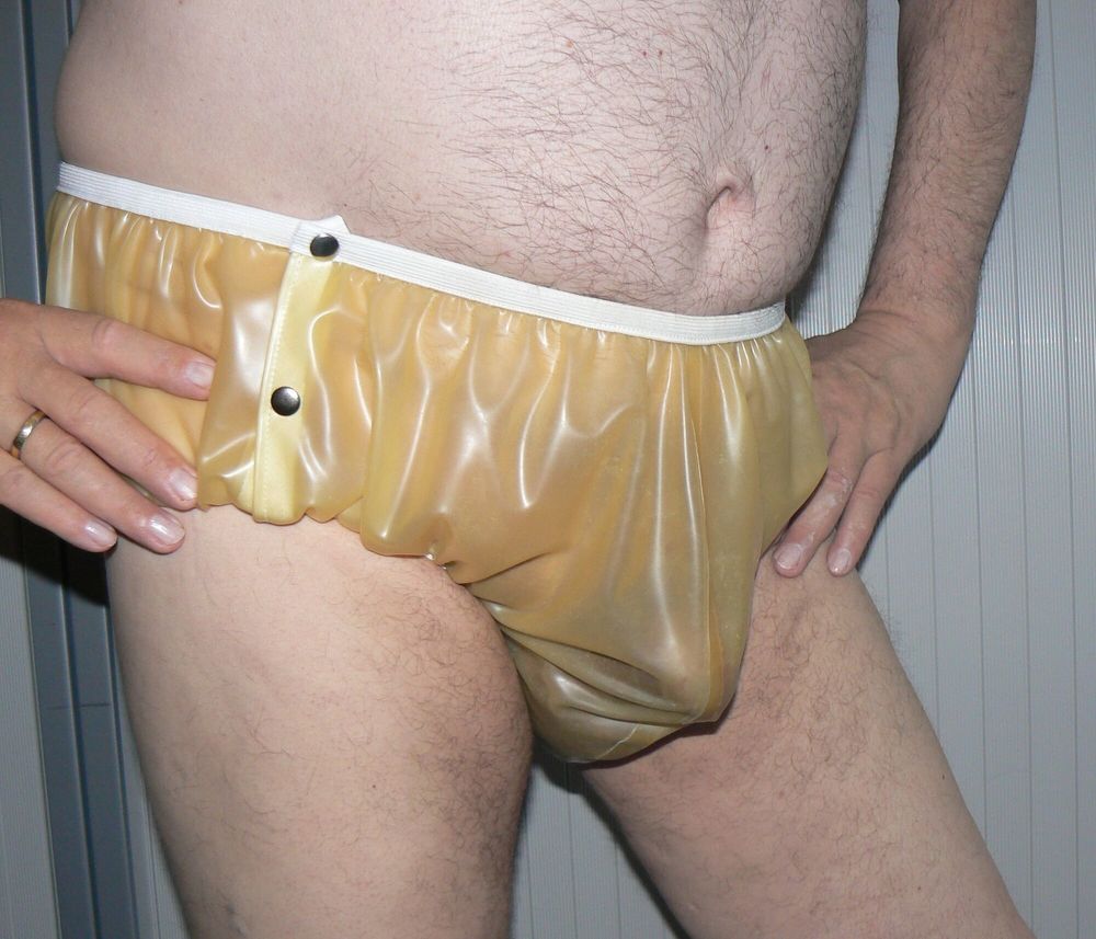 Gummibub in clear Rubber Pants #22