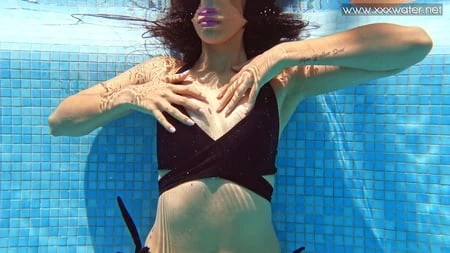 andreina de luxe pt   underwatershow         