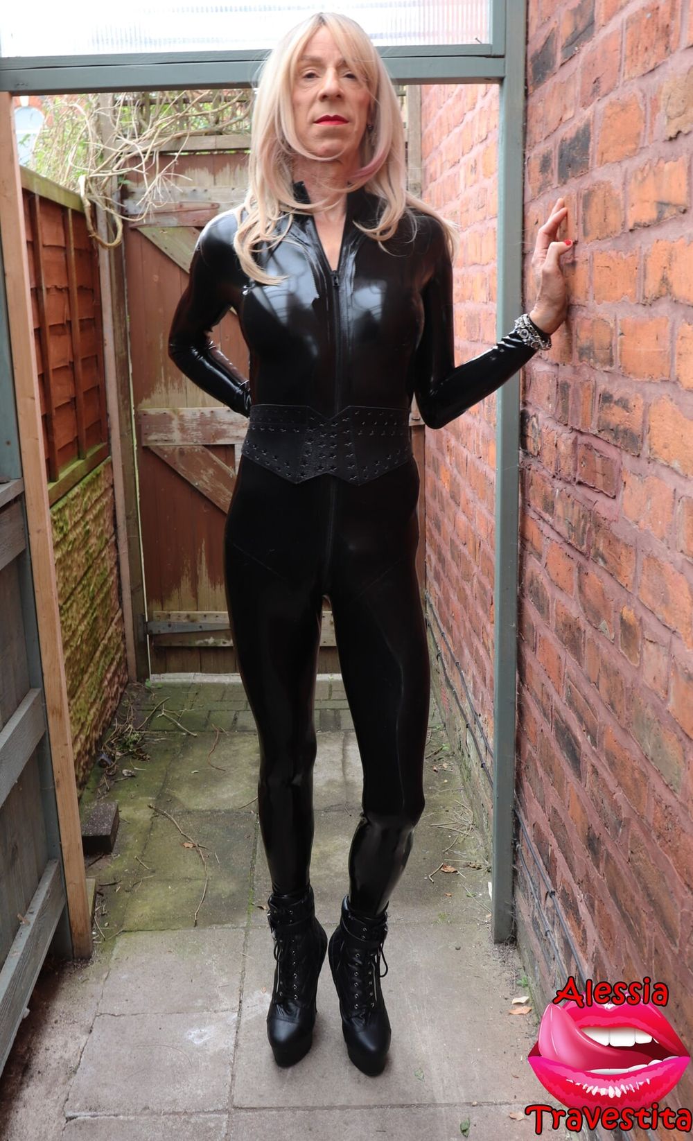 155 Alessia Travestita - Back Alley Latex #16