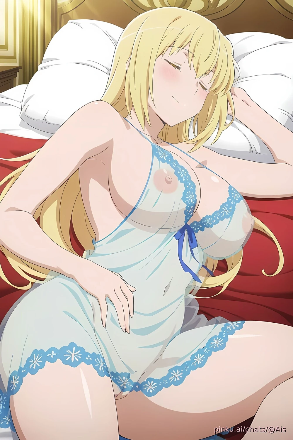  Ais Wallenstein wet dream hentai (DanMachi) #2