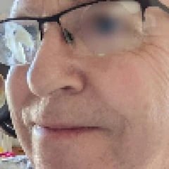 Cleaning my glasses 