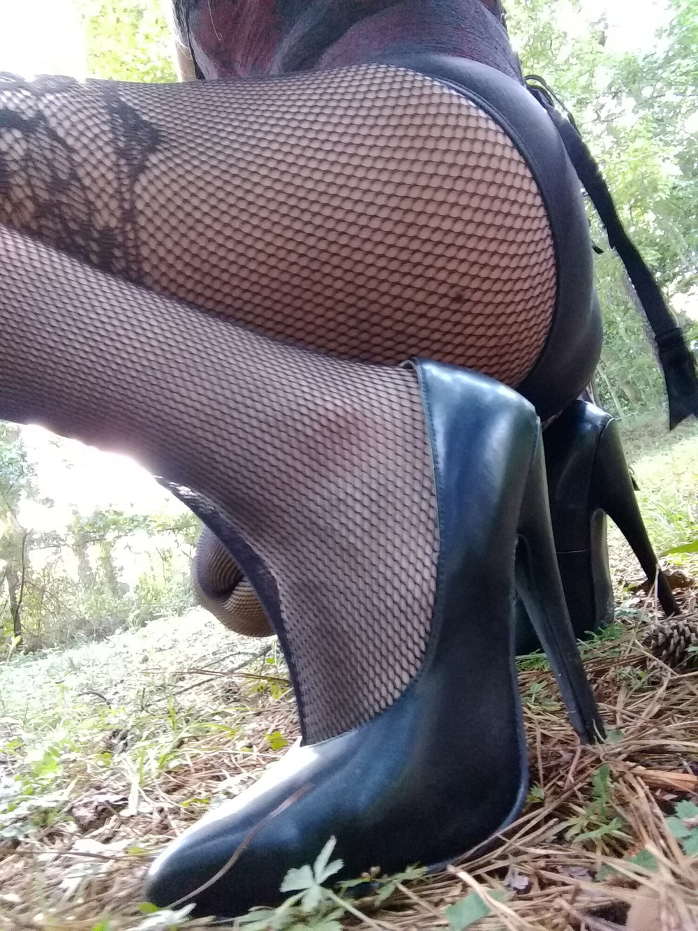 Corseted Crossdresser selfies  #23