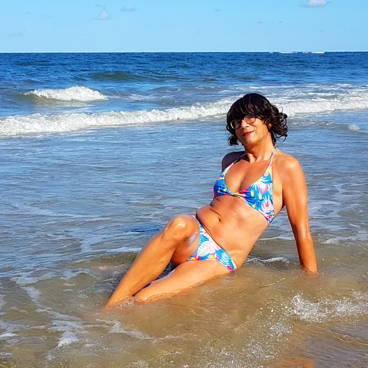 Bikinigirl Carina at the Beach #42