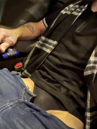 Public panties show off