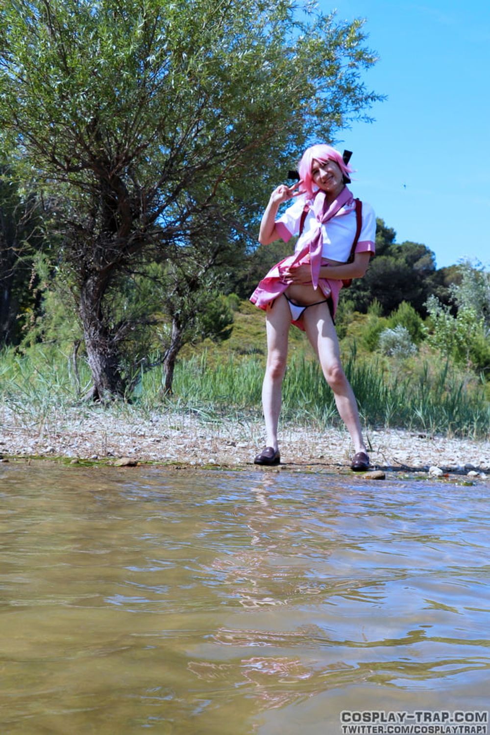 Astolfo water fun trap Cosplay #3