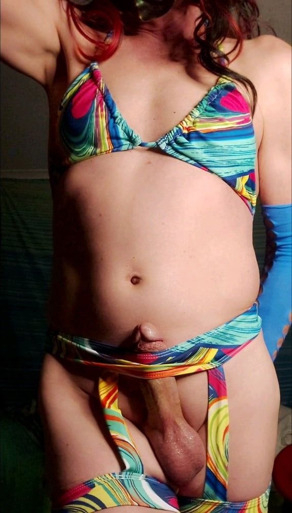 My sexy multicolour bikini #9