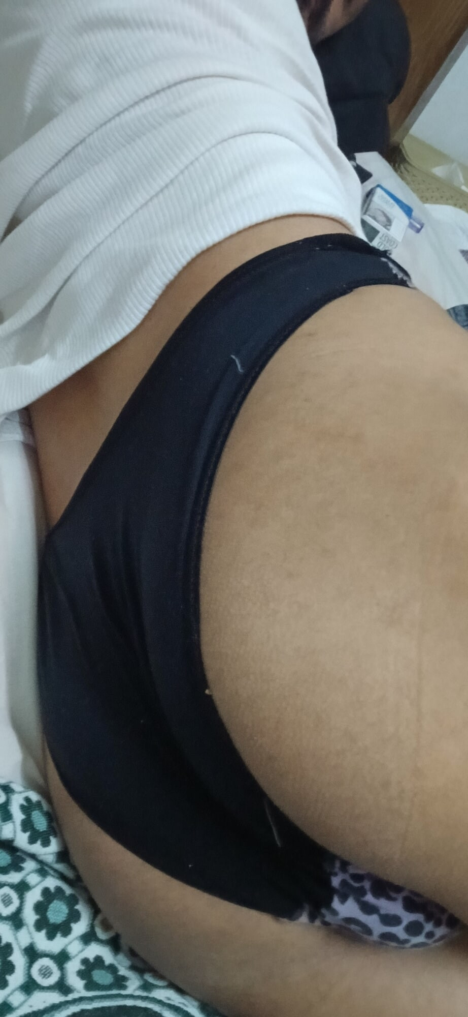 Hot femboy tries new underwear and shows off his big ass #4