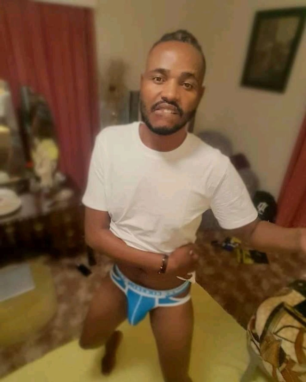 The Xhosa Nudist in underwears #10