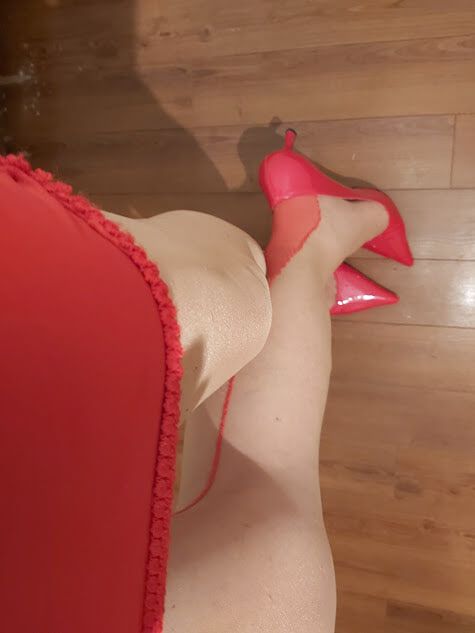 J's Sexy Red Heels 