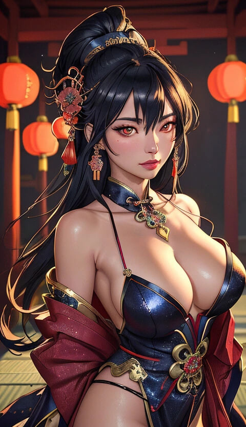 chinese temple (Ai models) #5