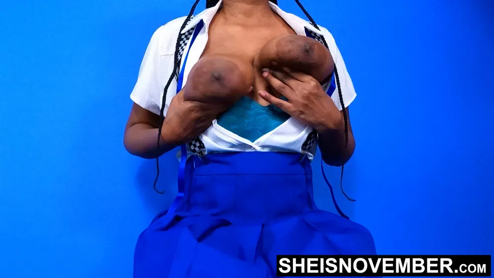 4k 60fps All Black Gigantic Nipples, Areolas, &amp; Titties #22