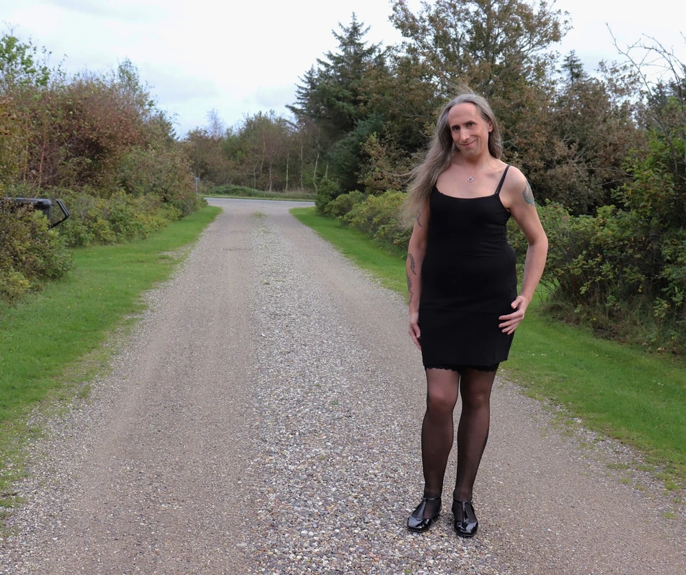 Outdoor strip to lingerie #2