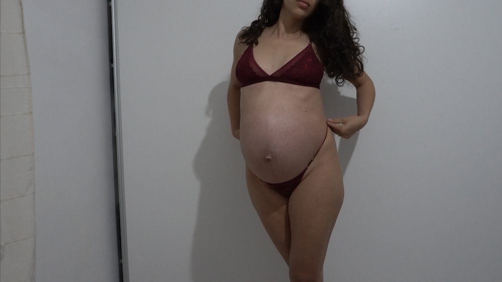 MILF Pregnant Hot Wife #8