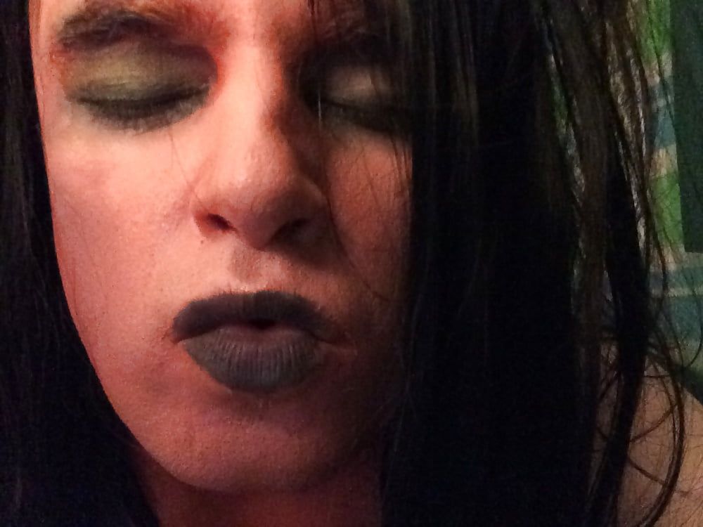 Scary freaky goth sissy #4