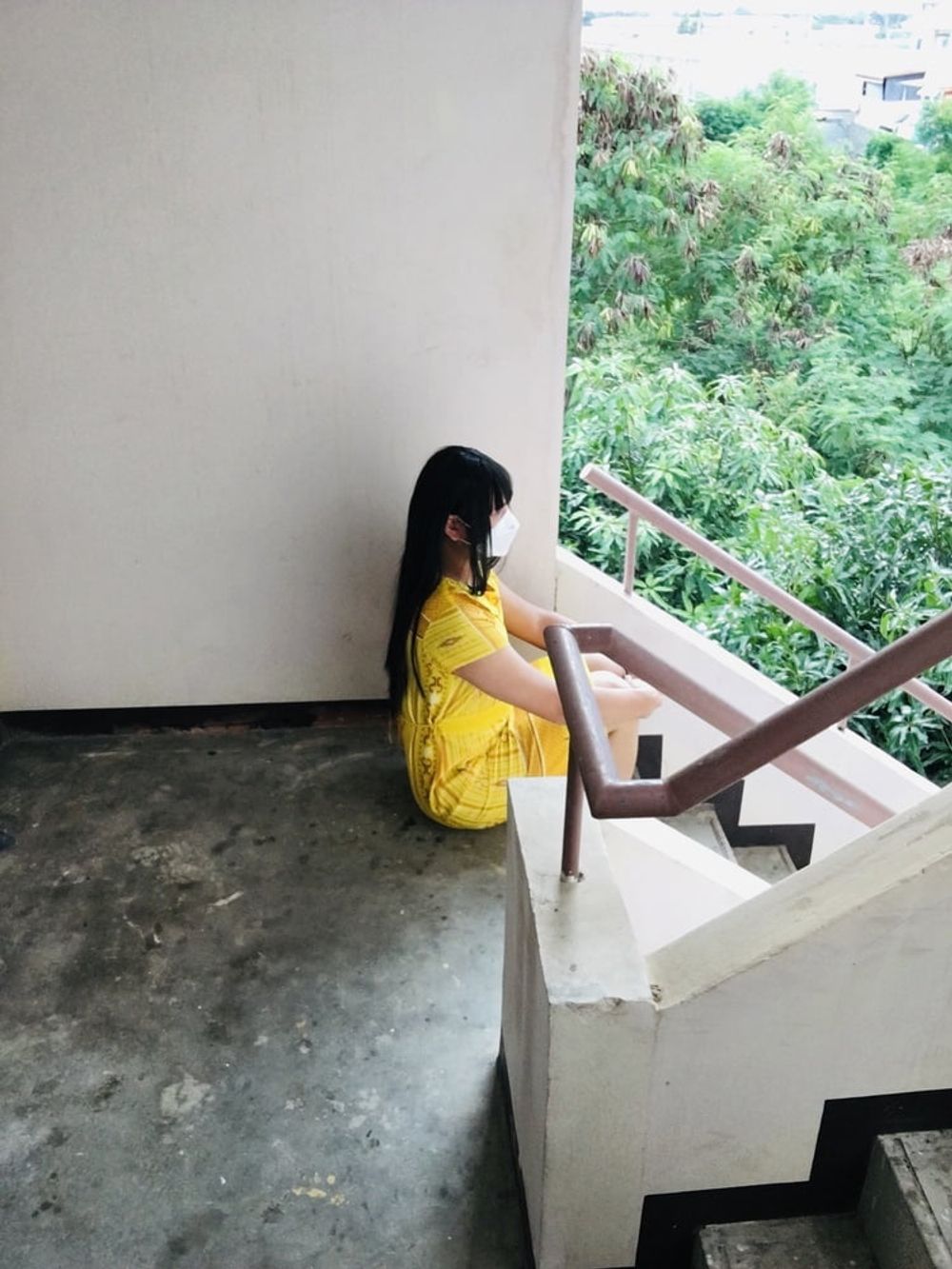 Dress Yellow Teen ladyboy #44