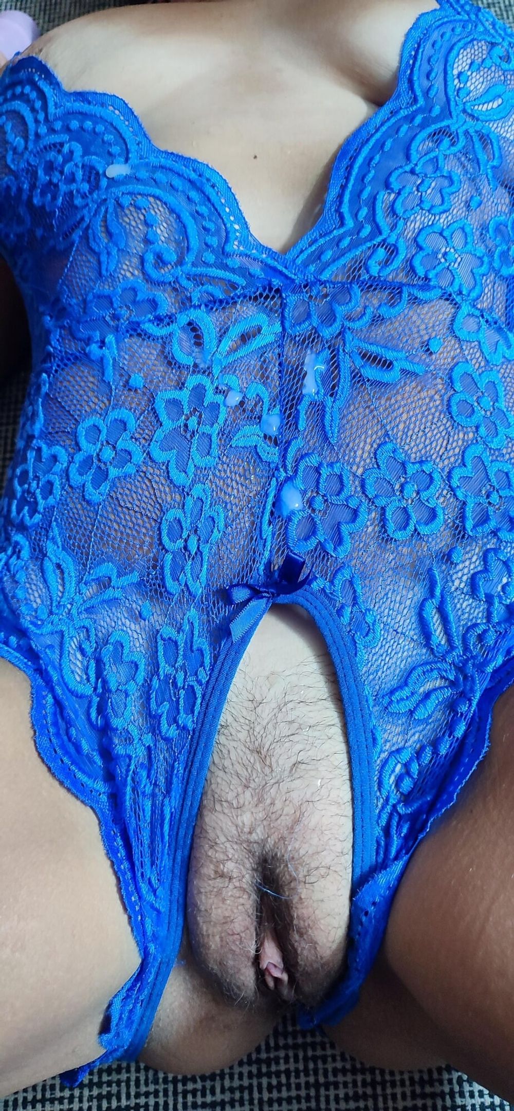 Lingerie in blue #2