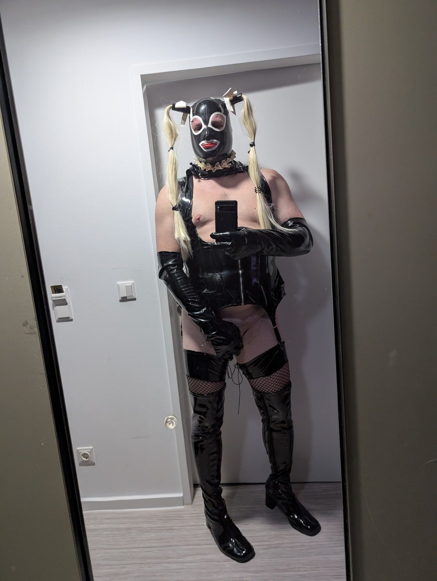 Masked Sissy in the Hotel  #5