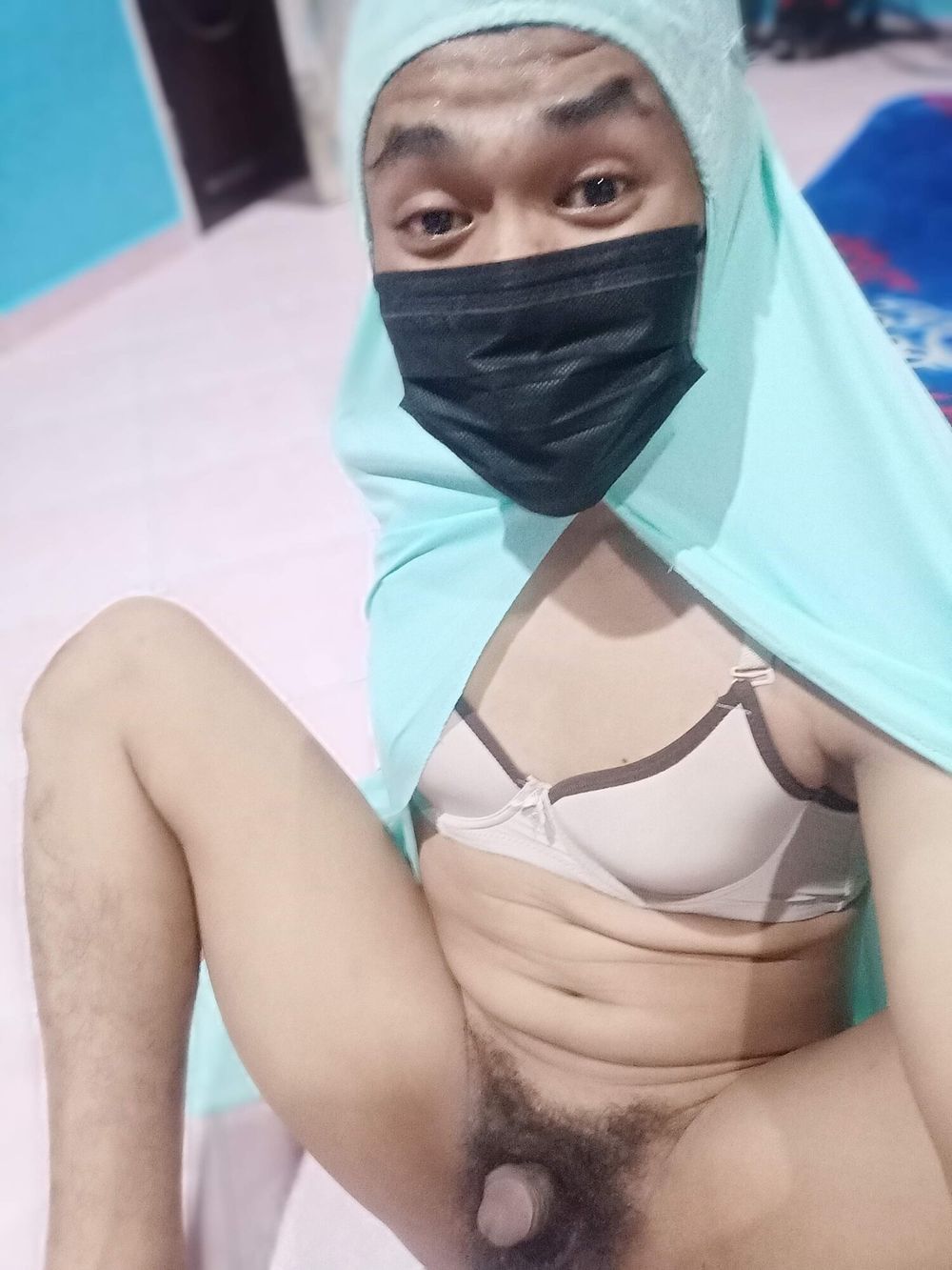 Telekung crossdresser  slave #15