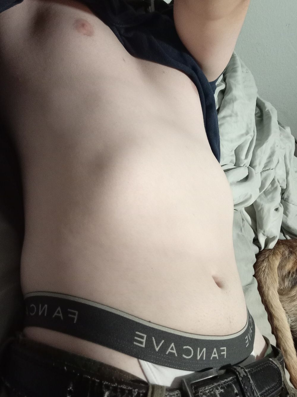 femboy in cute thong panties #5