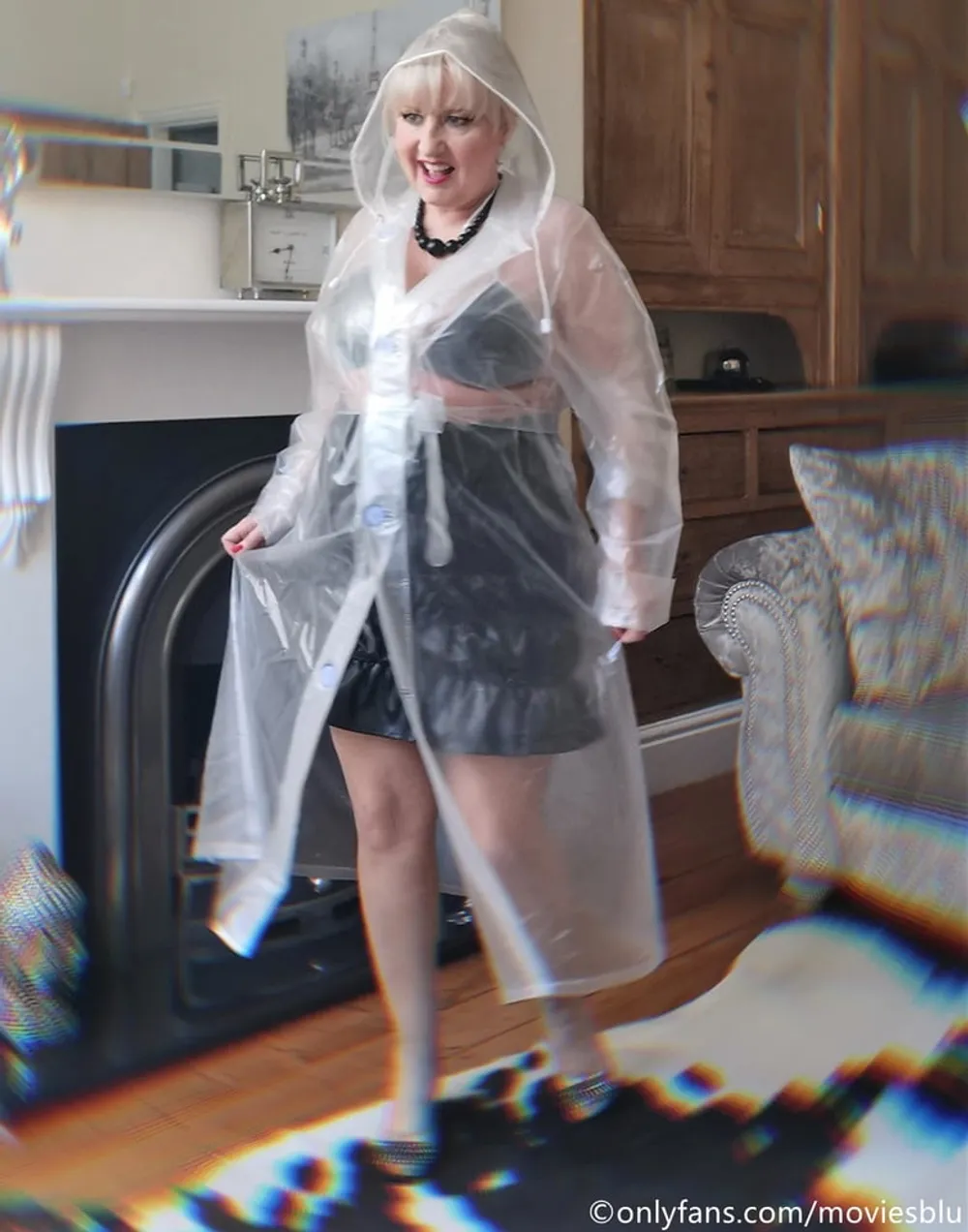 See-Through PVC and Raincoat #2