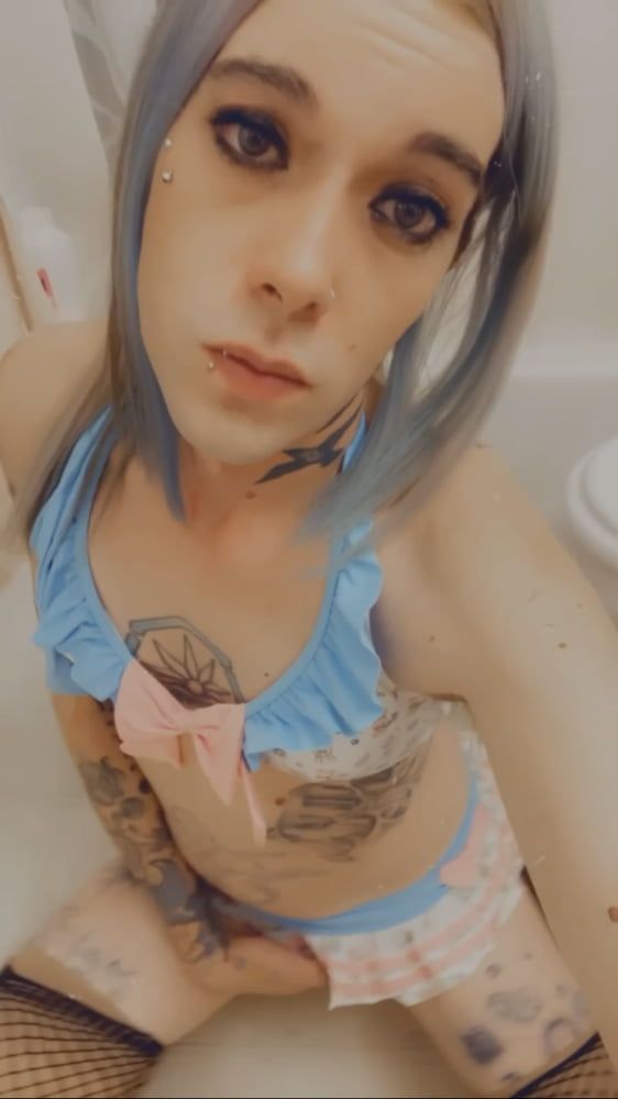 Cute Blue Bikini Waifu #20