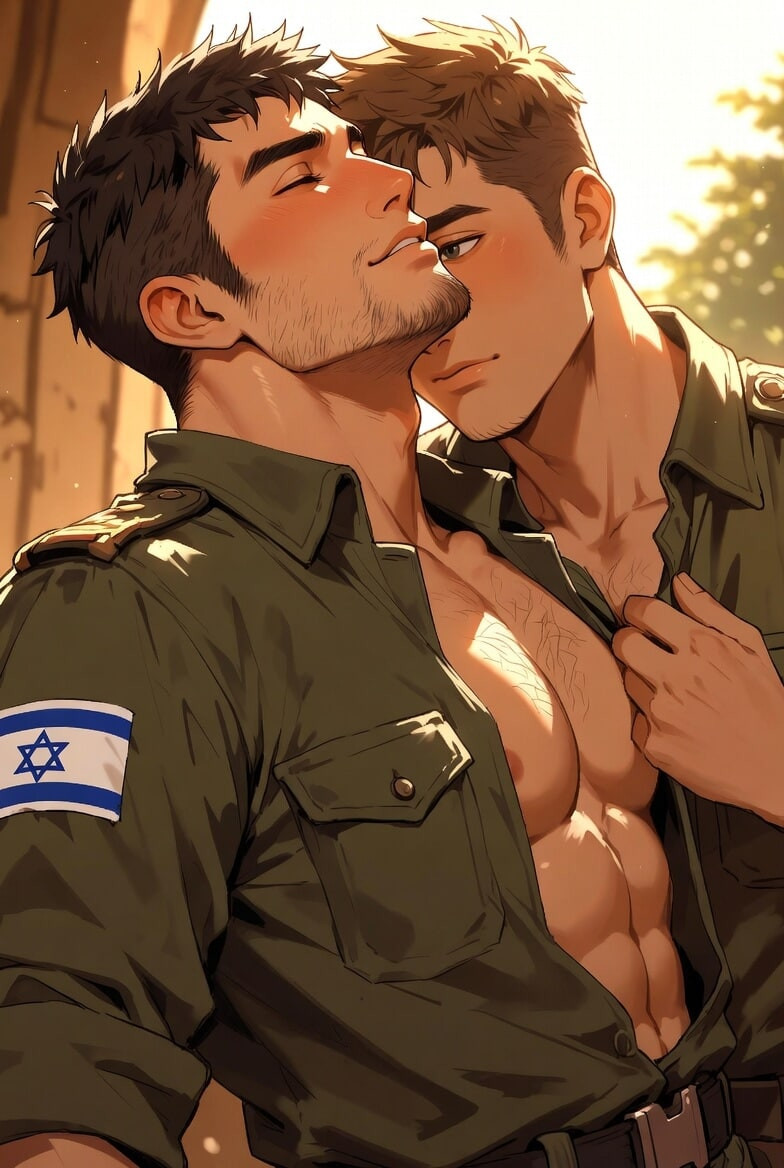 "Israeli Military Boys Intense Barracks Hook-Up – Uniform Ga #9