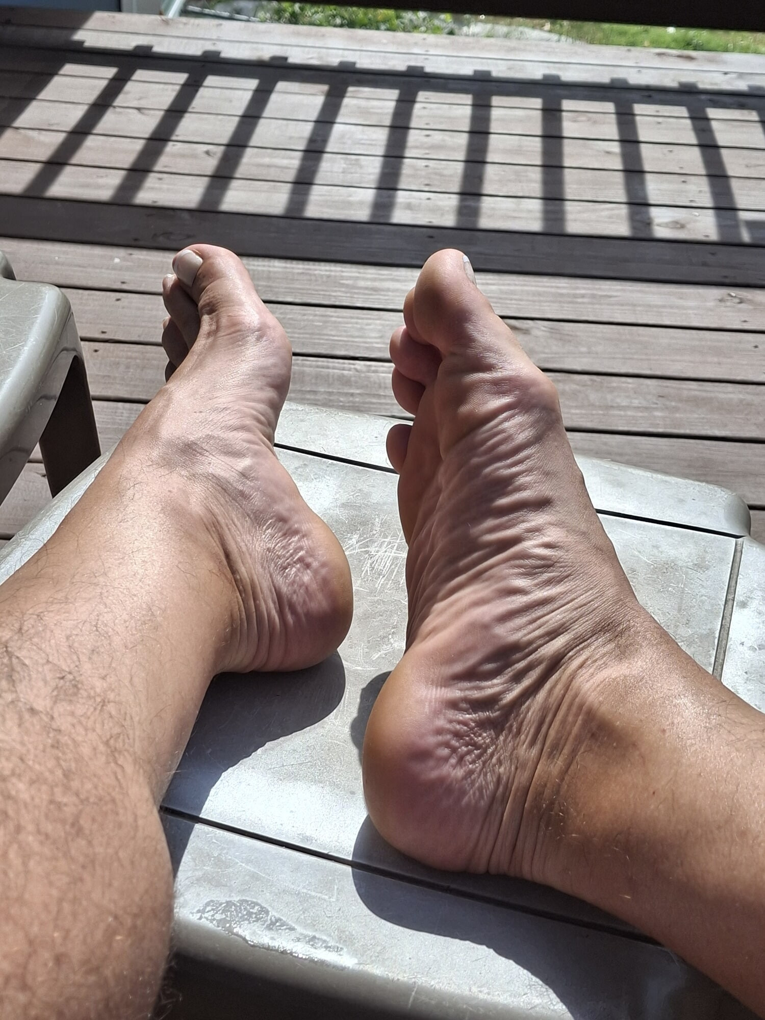 Showing off my toes