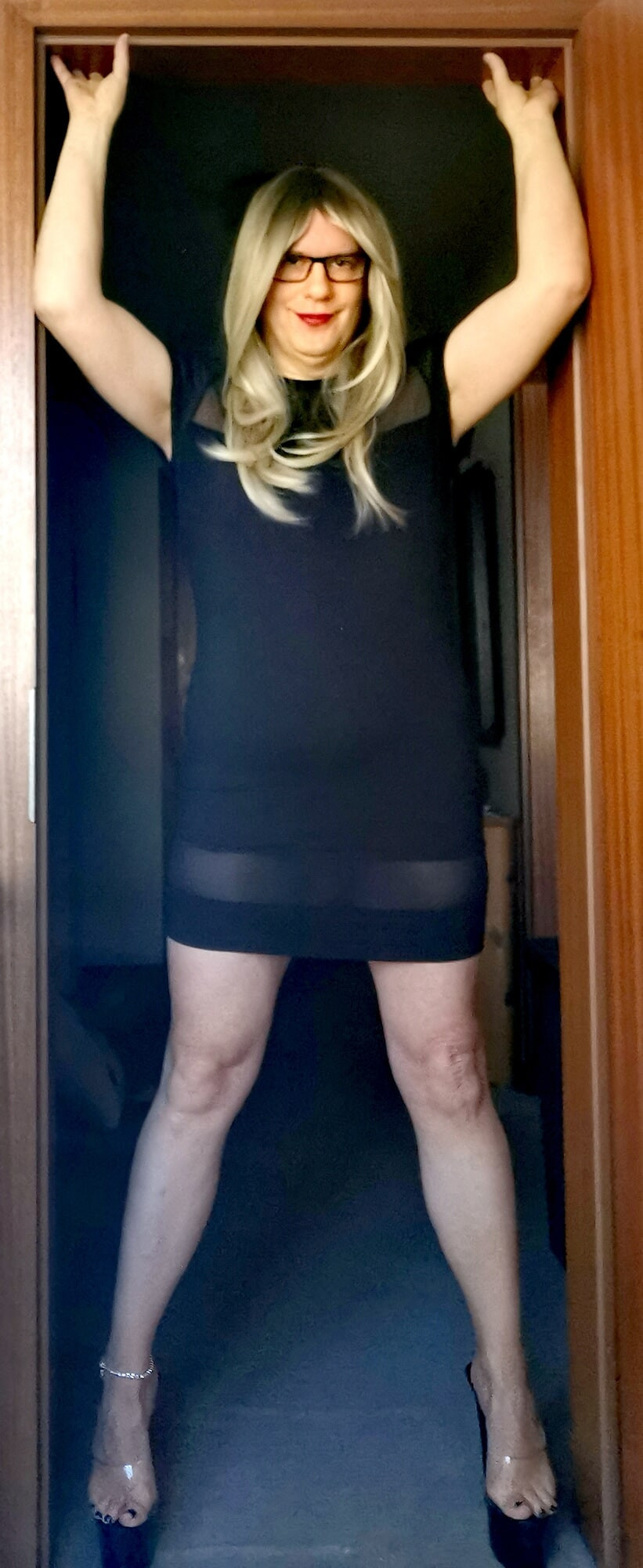 Curvy Dress With Contrast #9