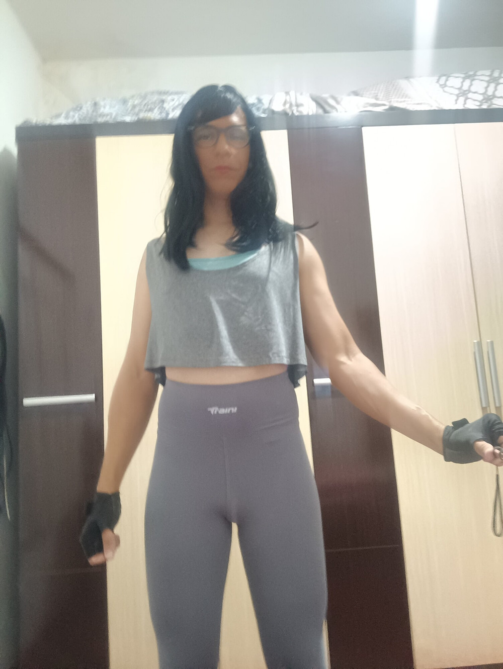 Sakura Nakamura Skinner legging Grey  #40