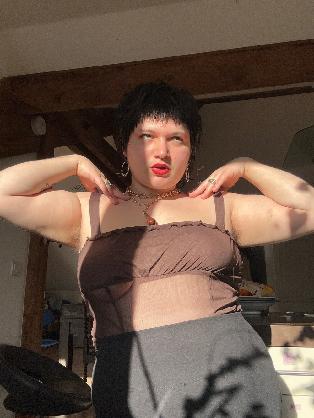 NAUGHTY HAIRY BITCH 🌿 #7