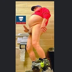 Read the sign about jerking off